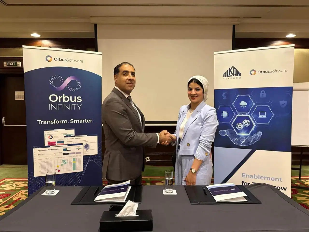 ألكان تليكوم» توقع شراكة استراتيجية مع Orbus Software لتسريع التحول المؤسسي في السوق المصرية