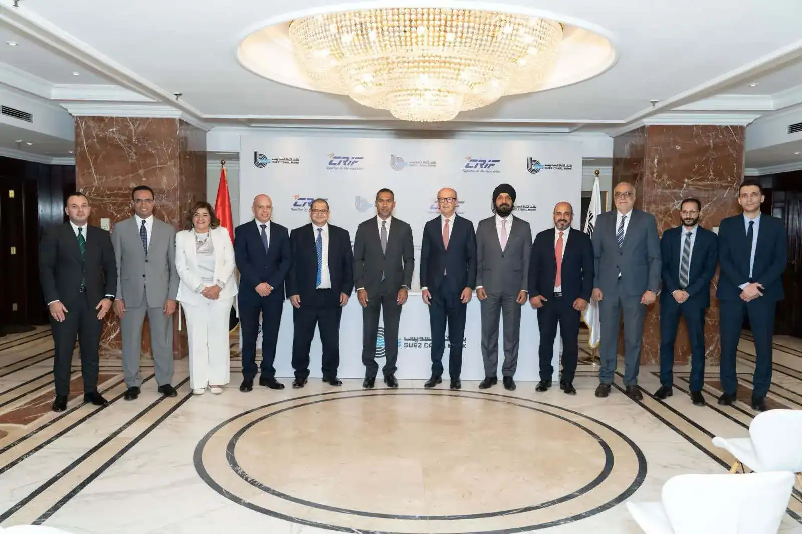 تعاون بنك قناة السويس مع شركة CRIF مصر، الرائدة عالميًا في مجال الحلول الرقمية والمعلومات التجارية،
