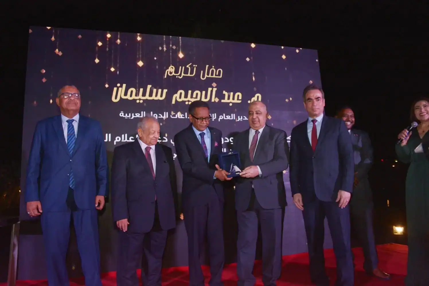 عبد الرحيم سليمان: تكريم «المنتجين العرب ومدينة الانتاج» حافزا لي لبذل المزيد في رفعة الاعلام العربي