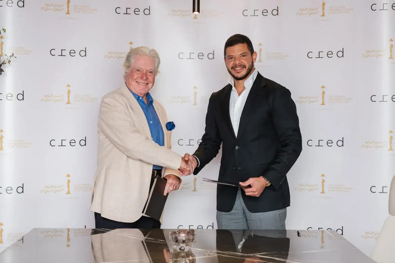 شركة Cred الراعي الرئيسي لمهرجان القاهرة السينمائي الدولي في نسخته ال4