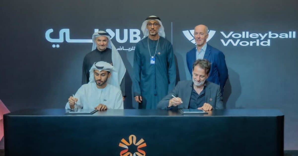 فوليبول وورلد ومجلس دبي الرياضي يطلقان سلسلة العالم للكرة الطائرة الشاطئية بشراكة تمتد لخمس سنوات