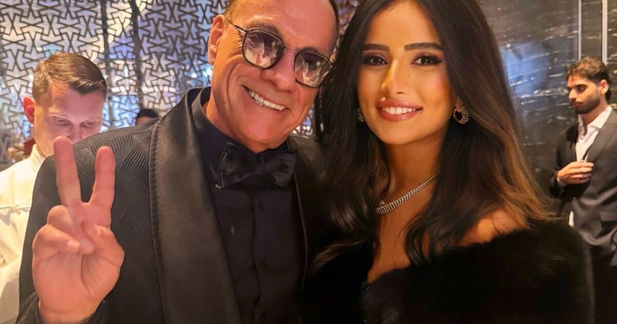 سر لقاء زينة مع فان دام في دبي وموقف طريف يخطف الأنظار