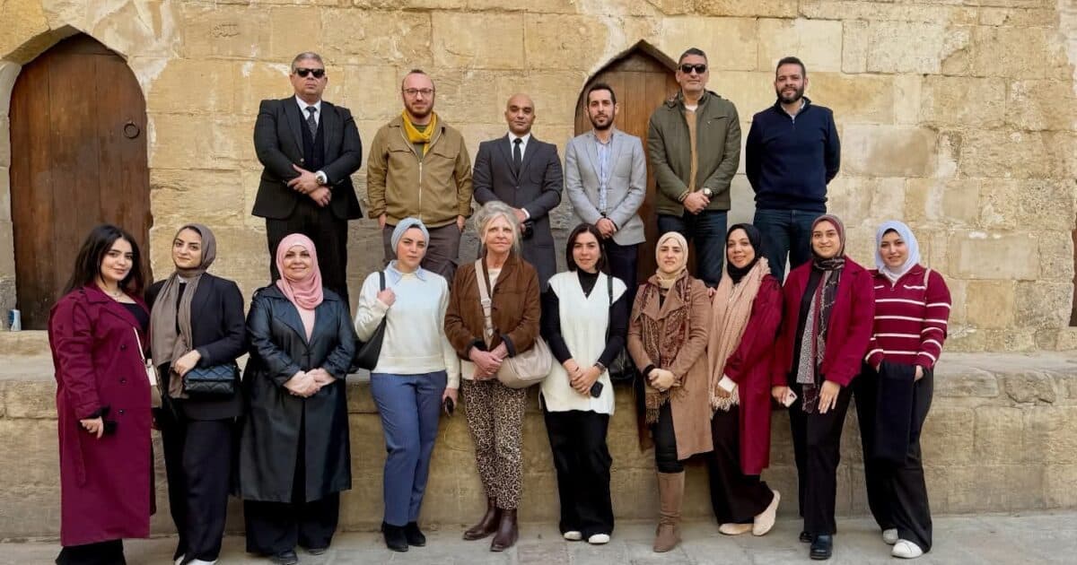 اتحاد شركات التأمين المصرية ينظم زيارة ميدانية إلى مشروع إحياء تراث مجموعة السلطان قايتباي، وذلك بالتعاون مع مؤسسة السُّلطان ومكتب آركينوس للعمارة