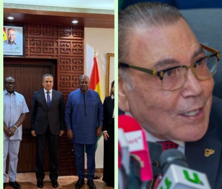 دراز يشيد ويثمن على لقاء السفير المصرى لدى أكرا برئيس جمهورية غانا لزيادة التعاون الاقتصادي والتنموي بين البلدين الصديقين