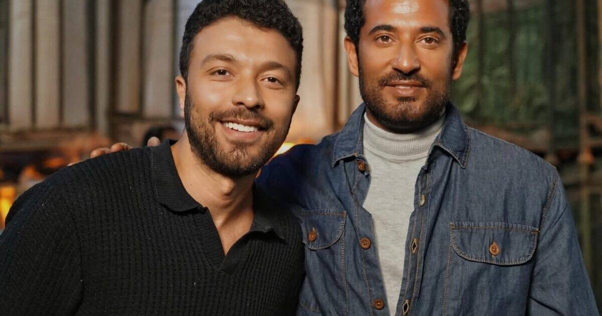 المخرج أحمد خالد موسي يمازح عمرو سعد : “اعتزال إيه أنا وراك لحد ما تنتحر”