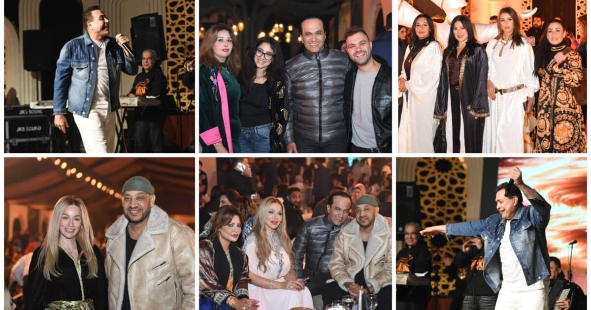 بحضور نجوم الفن والمجتمع.. حكيم يشعل أجواء افتتاح خيمة «تنورة» في JW Marriott Hotel Cairo
