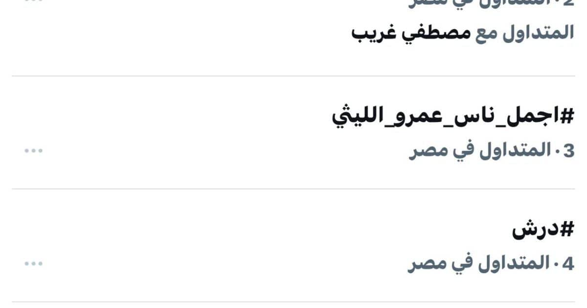 *هاشتاج#بركه_رمضان_مع_مستقبل_وطن يكتسح التريند لليوم الثاني*