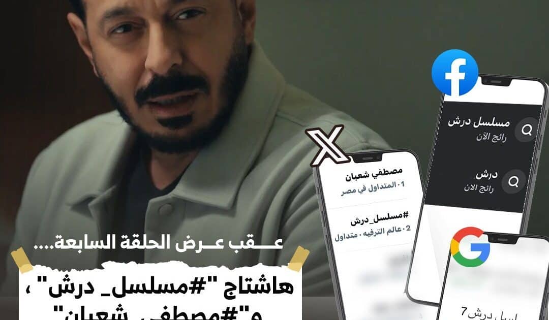 *«درش» يواصل الهيمنة على التريند لليوم السابع على التوالي*