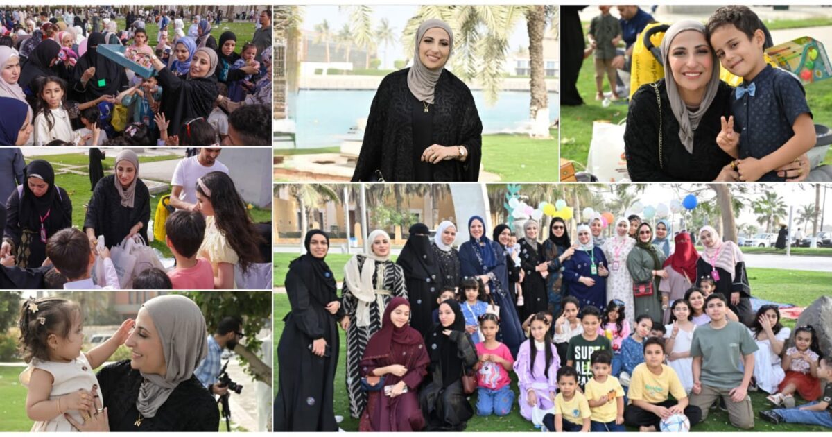 سفيرة النوايا الحسنة نهي مجدي تسعد المئات من المغتربين في أكبر تجمع احتفالي في جدة