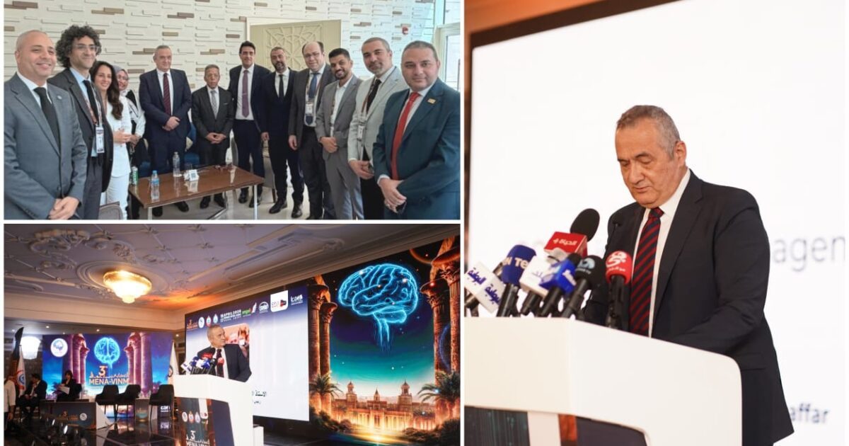 رئيس هيئة المستشفيات والمعاهد التعليمية يلتقي أعضاء مجلس إدارة SVIN على هامش المؤتمر الثالث لـ MENA‑VINM لبحث سبل التعاون في رعاية السكتة الدماغية