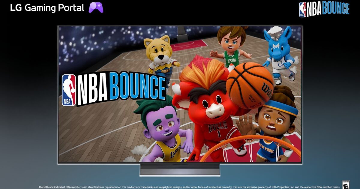 لعبة NBA BOUNCE تعيد مرح وحماسة كرة السلة لتليفزيونات وشاشات “ال جي اليكترونكس” الذكية