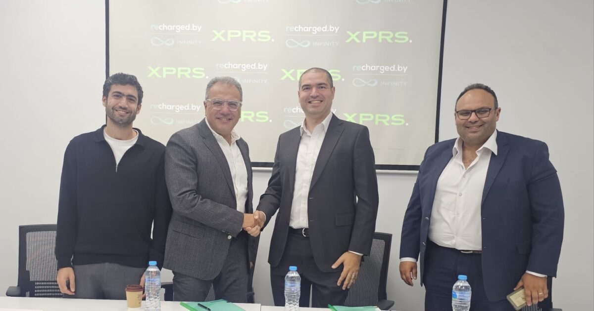 تحالف بين Recharged By Infinity وسلسلة متاجر XPRS لإتاحة حلول شحن السيارات الكهربائية بالتقسيط بدون فوائد في السوق المصري