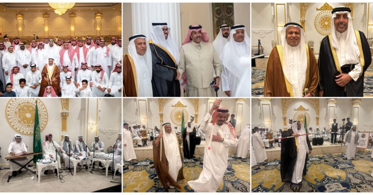 أمراء ووجهاء ومسؤولون يهنئون الشيخ أحمد باحميدان بزفاف نجله محمد في جدة