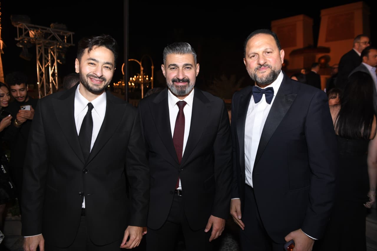 نجوم الفن يتألقون في زفاف ماركو إدوارد.. يسرا ومي عمر ومحمد سامي وعماد زيادة في المقدمة