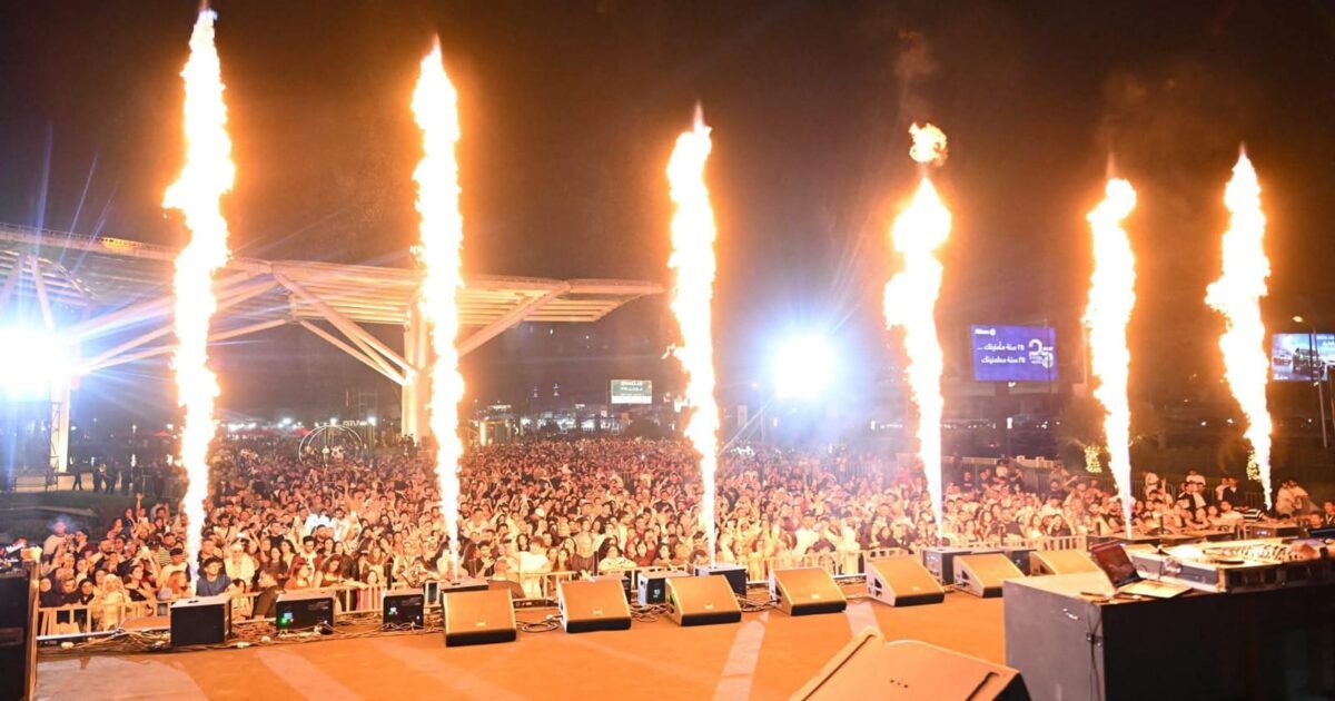 ديسكو مصر وناصر يحولان بلازا برميلان مول إلى ساحة احتفال عالمية في افتتاح البلازا