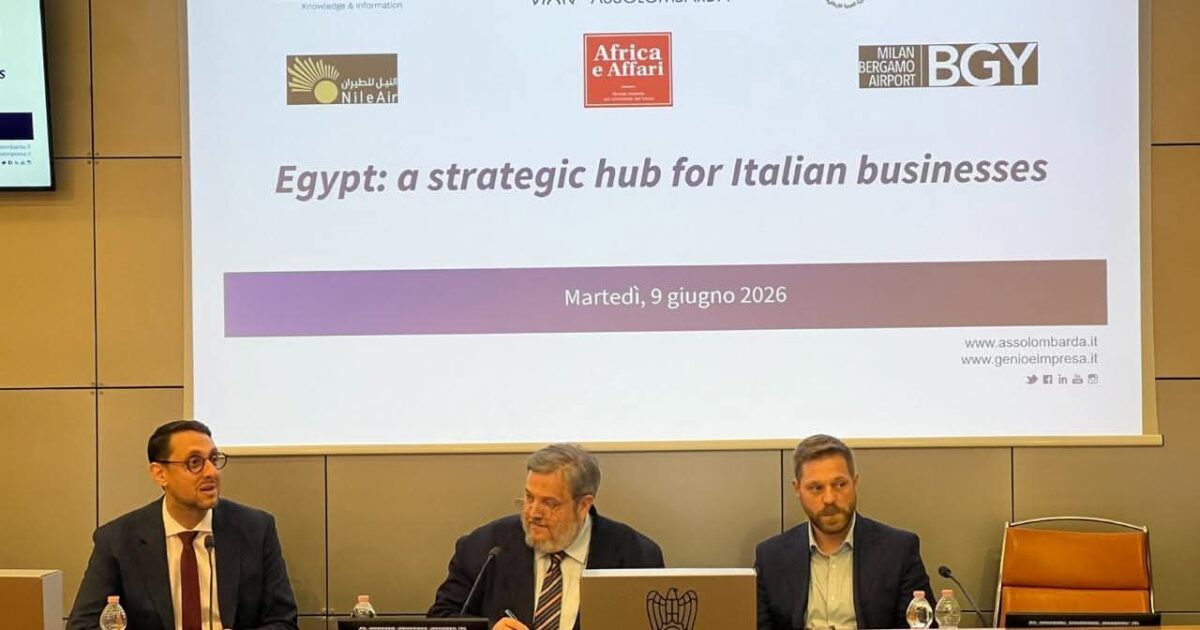 النيل للطيران ” تستعرض نجاحات الربط الجوي بين مصر وإيطاليا خلال مؤتمر الأعمال الدولي في ميلانو