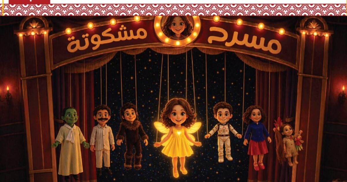 مسرح مشكوتة يطلق عرض مسرح العرائس الخشبي “أبطال النور”