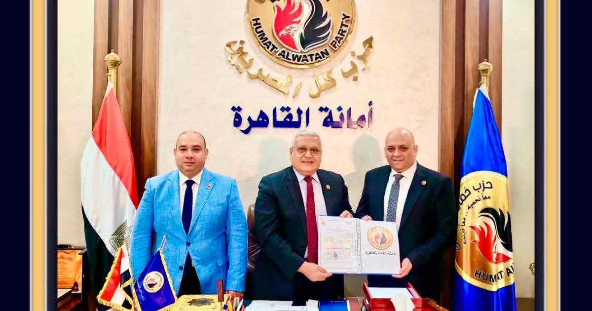 جون إدوارد كيرلس رئيسًا للجنة المشروعات والإستثمار بأمانة القاهرة في حزب حماة الوطن