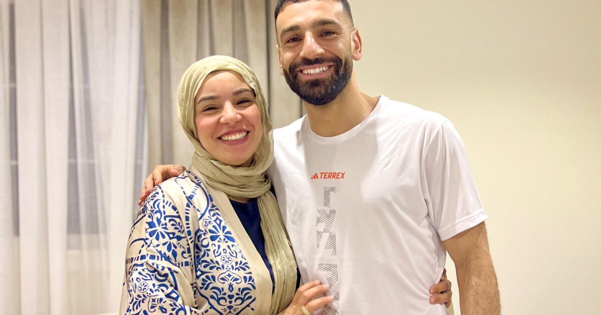 *مصممة الأزياء رباب صلاح … شقيقي يدعمني في عملي ويارب ياخد كأس العالم*
