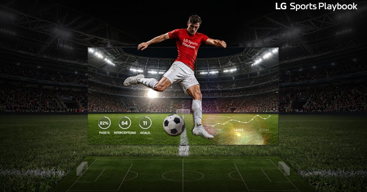 إل جي إليكترونيكس” ترتقي بتجربة مشاهدة المباريات بإطلاق تطبيق “Sports Playbook” على أجهزة تلفزيون “إل جي” الذكية