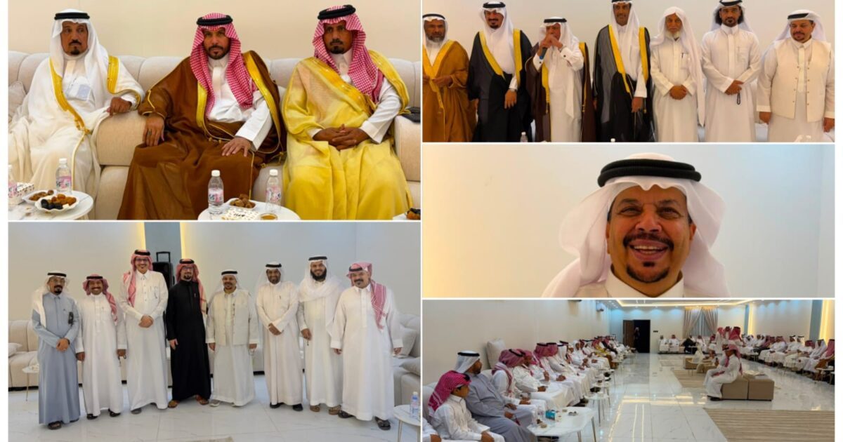 مبارك دهيكل السلمي يفتتح مجلسه الجديد بالطائف بحضور نخبة من رجال الأعمال والمشايخ والإعلاميين