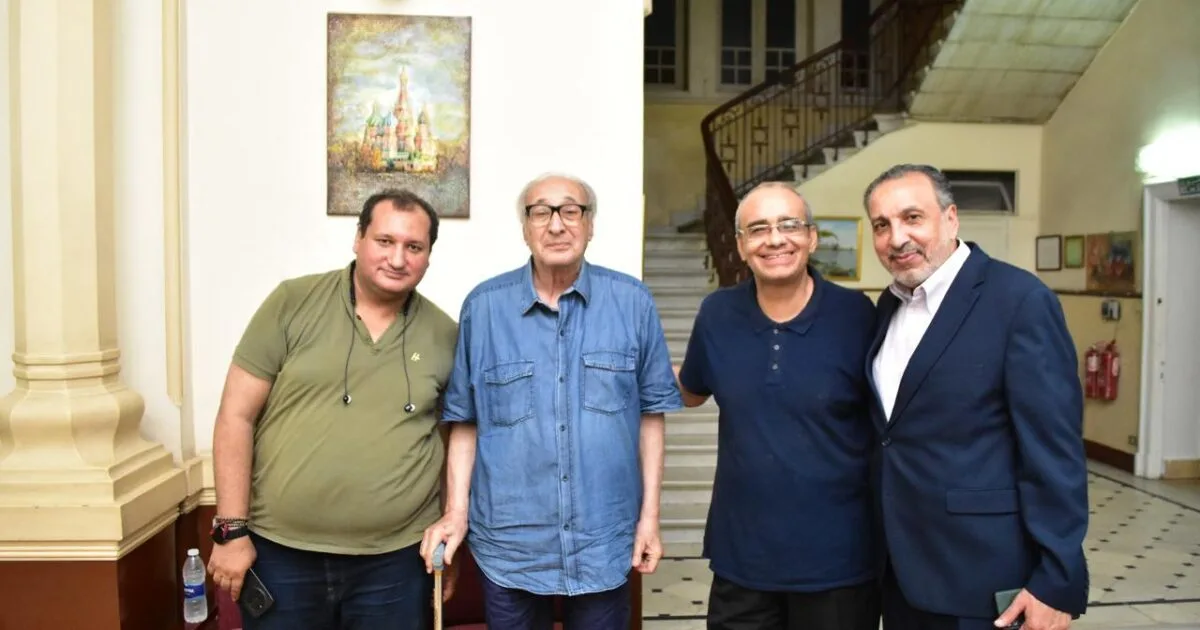 احتفالية محمد خان عشر سنوات من الحضور بمشاركة النجوم في المركز الثقافي الروسي