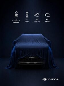قبل الإطلاق الرسمي.. Hyundai Venue الجديدة تستعد لإعادة تعريف القوة في فئة الـ SUV المدمجة بمحرك 1.6 لتر