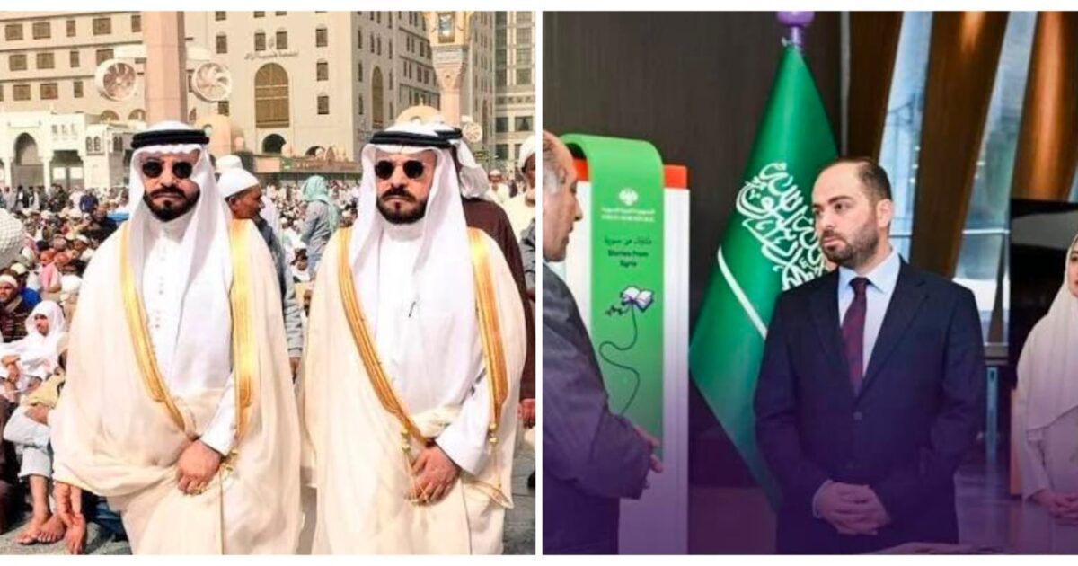 سفير سوريا بالمملكة يعزي الأميرين نايف وسعود الشعلان في وفاة شقيقتهما الأميرة نورة بنت فواز الشعلان