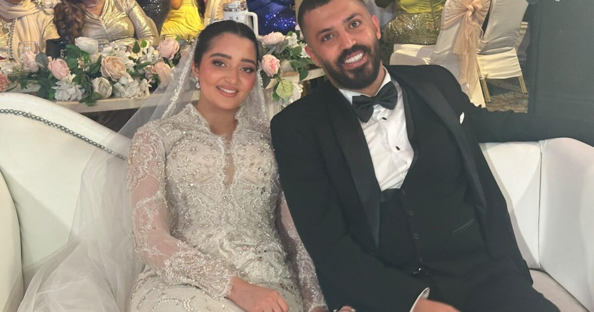 بالصور.. سمسم شهاب ومحمود الليثي ورحمة محسن نجوم حفل زفاف عبدالرحمن ابو القاسم وهاجر المنشاوي