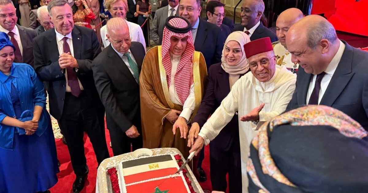 “سفارة المغرب” لدي القاهرة تحتفل بالذكرى الـ27 لعيد العرش