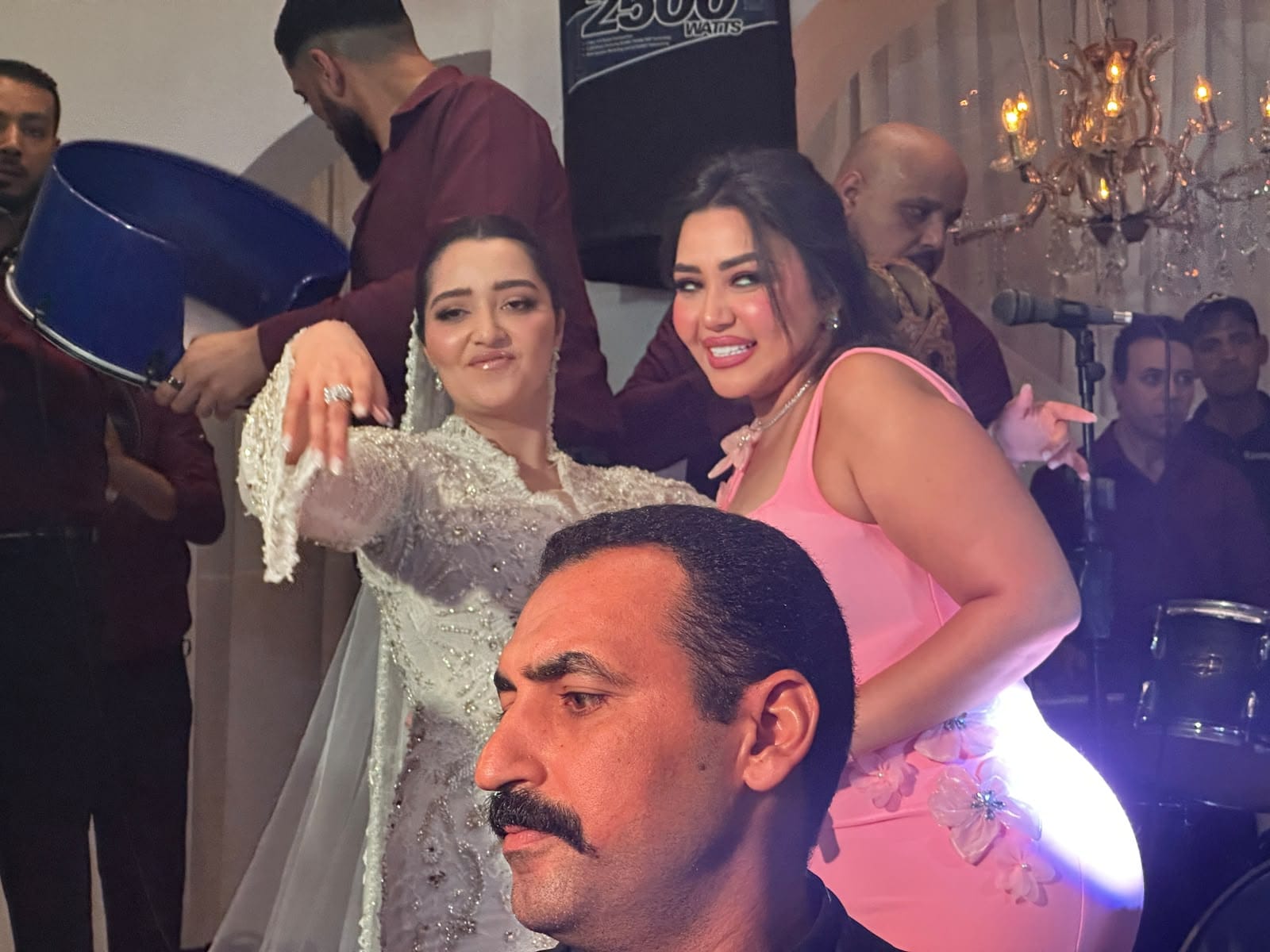 بالصور.. سمسم شهاب ومحمود الليثي ورحمة محسن نجوم حفل زفاف عبدالرحمن ابو القاسم وهاجر المنشاوي