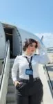 ريهام كميل.. أصغر مضيفة طيران مصرية تتصدر الترند بعمر 22 عامًا