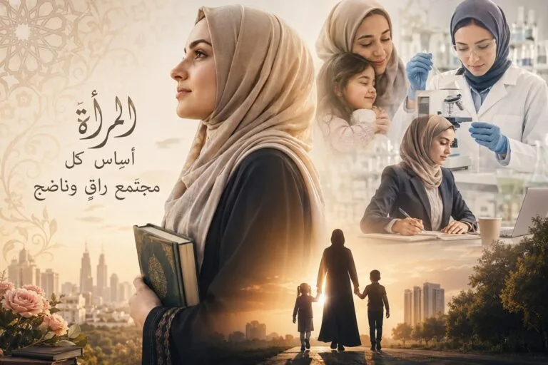 *المرأه.. أساس كل مجتمع راقي وناضج*