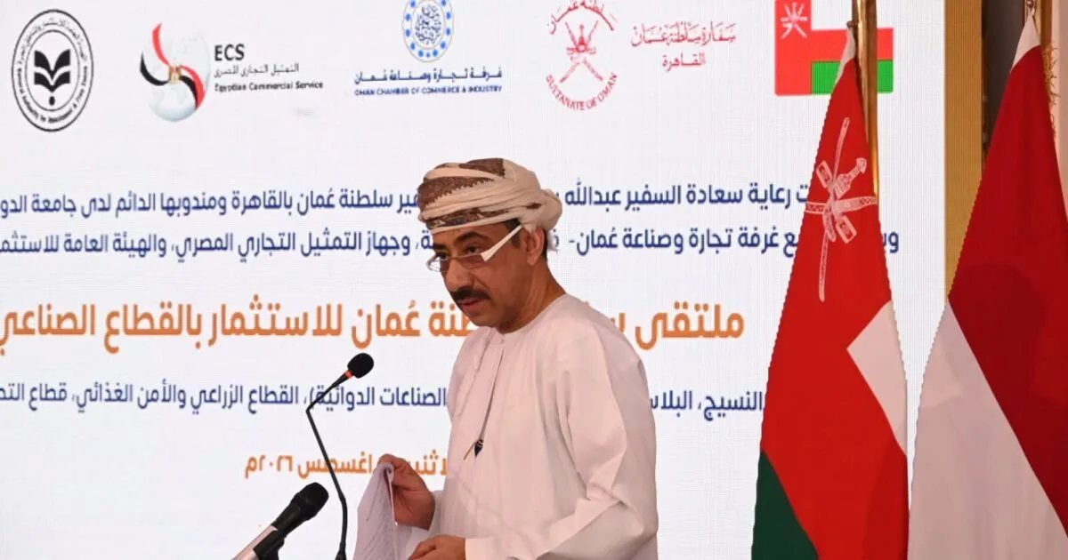السفير عبد الله الرحبي: العلاقات العُمانية المصرية تستند لثقة متبادلة وتوافق بالرؤى