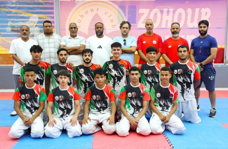 زيارة رئيس الاتحاد العام الليبي للكاراتيه لمعسكر المنتخب الليبي للكاراتيه