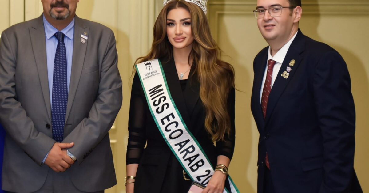 روتاري يكرّم مايا كامل.. أول ملكة جمال للبيئة والسياحة للعرب تقديرًا لدورها المجتمعي والبيئي
