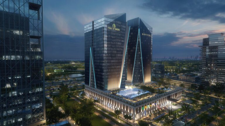 شركة SJS المالكة للعلامة التجارية «Tivoli Dome» تقوم بزيارة تفقدية لـ«OIA Towers» بالعاصمة الجديدة