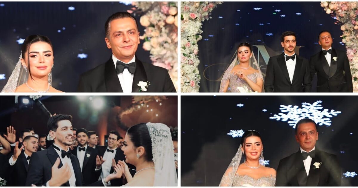 بحضور وزراء ونواب ورجال أعمال ونجوم الفن والإعلام.. حفل زفاف أسطوري لنجلة أحمد عبد الجواد