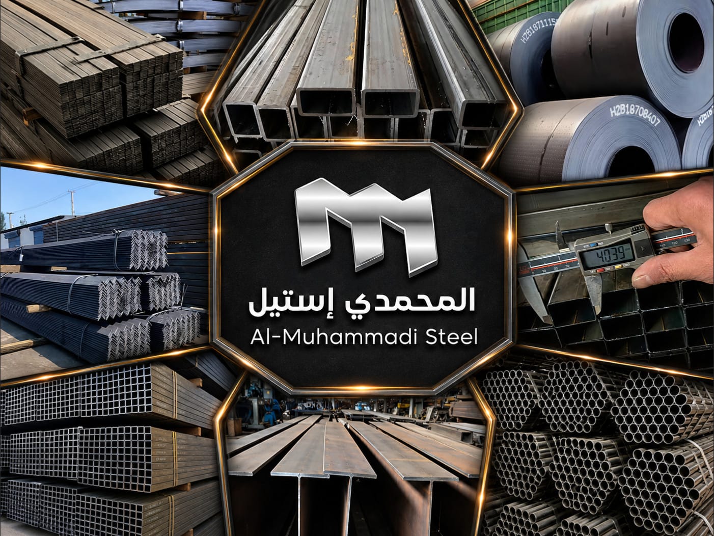 شركة المحمدي ستيل.. رؤية طموحة لتوطين صناعة حديد القطاعات وفتح أسواق خارجية