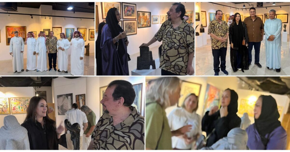 حضور فني كبير في افتتاح معرض «إبداعات مصرية معاصرة» بأتيليه جدة