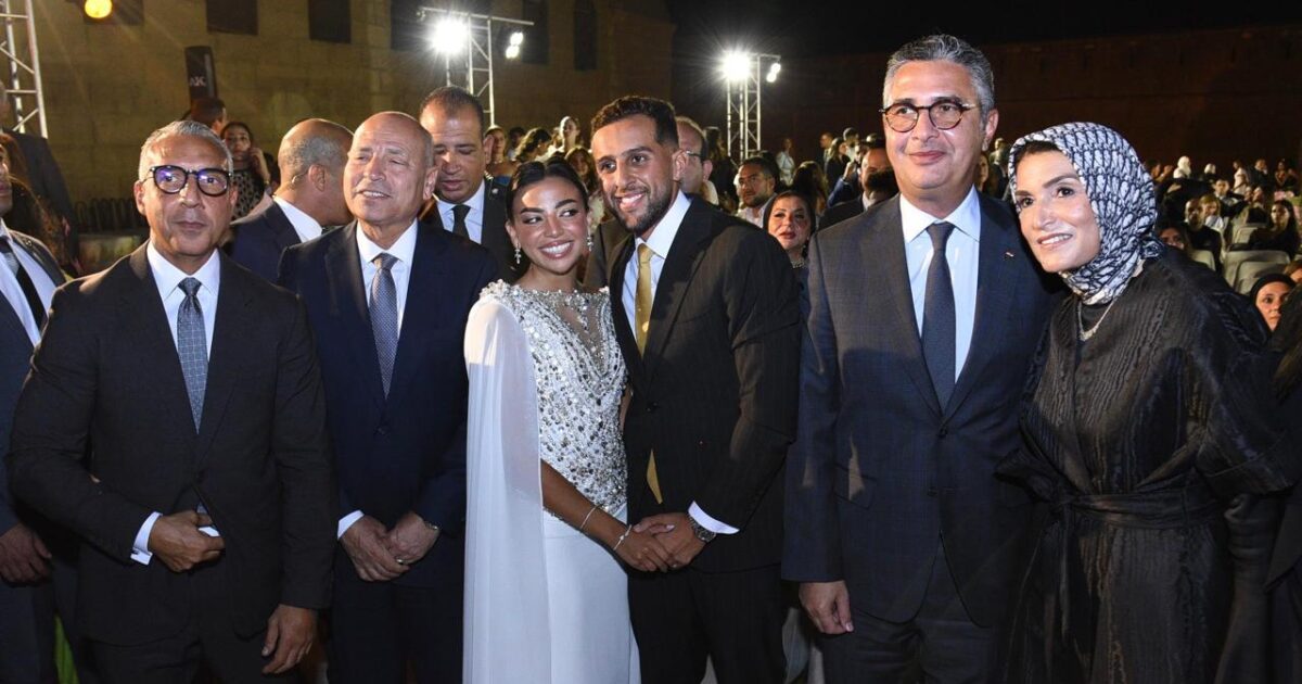 في أجواء عائلية مميزة.. كتب كتاب فريدة شريف يحيى على شريف أيمن الحفناوي