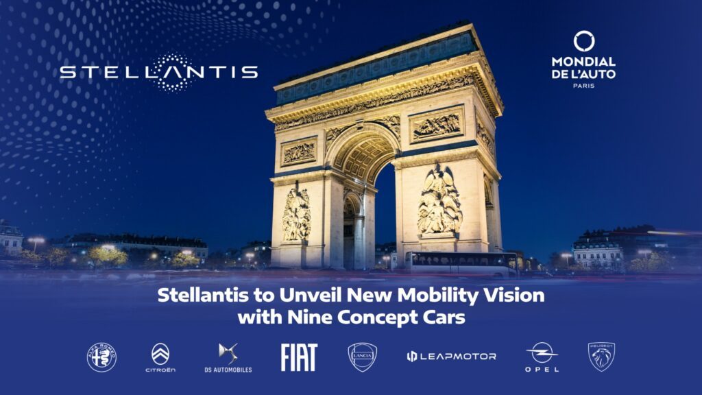 ستيلانتس تكشف عن رؤيتها الجديدة للتنقل عبر تسع سيارات اختبارية خلال معرض باريس للسيارات من 12 إلى 18 أكتوبر