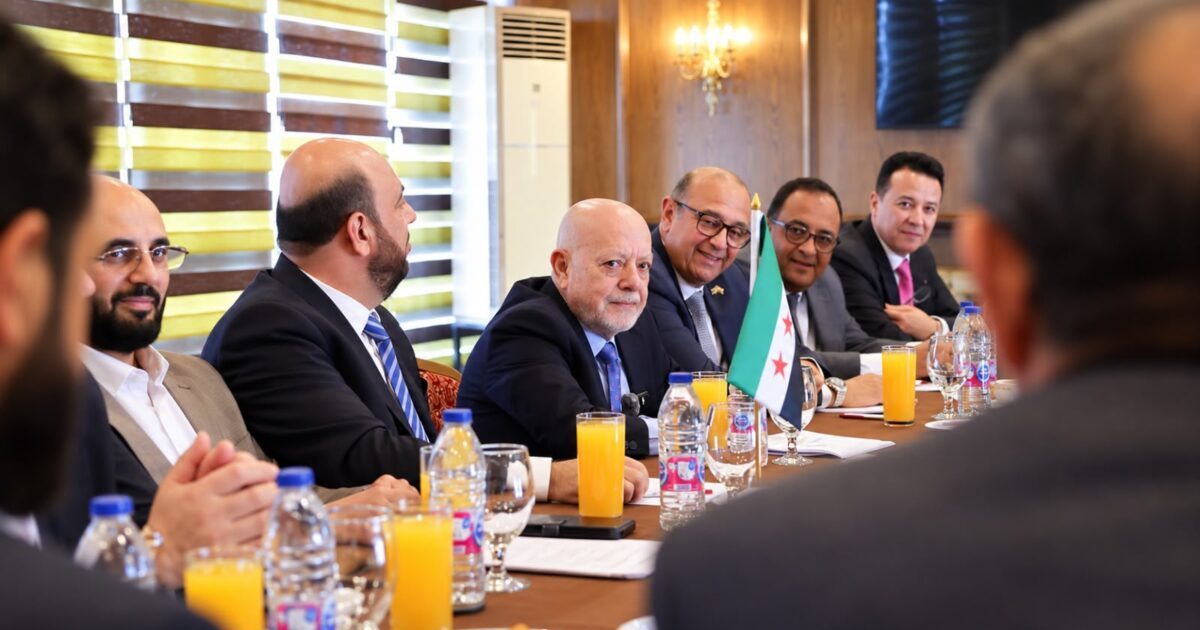 انطلاق مجلس الأعمال المصري السوري في دمشق بحضور وزير الاقتصاد والصناعة السوري