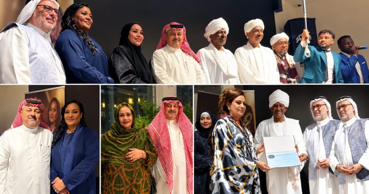 إتحاد الفنانين العرب وشركة MA يكرمان الفنانة السودانية العالمية إسلام المبارك في جدة