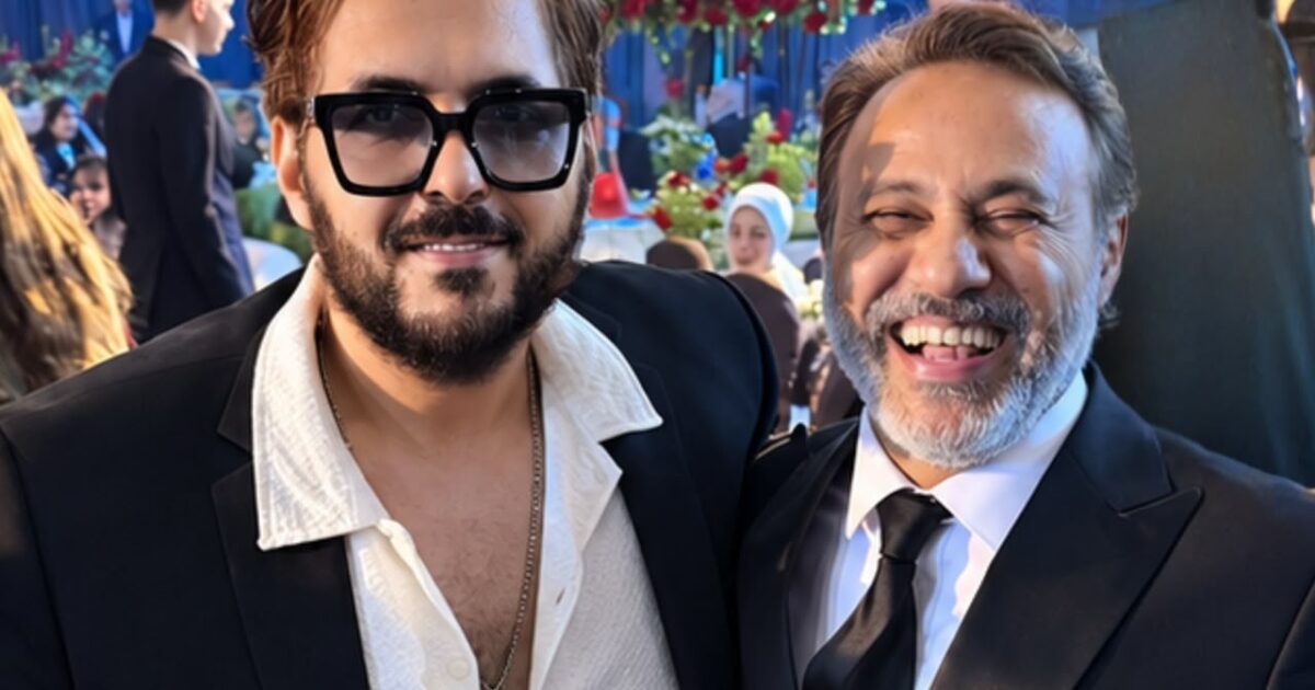 هيثم مازن يعود للظهور بعد أزمته الصحية في حفل زفاف نجل صابرين.. ويستعد لميني ألبوم ورواية جديدة