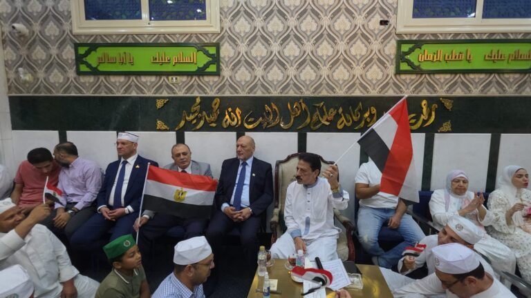 الجازولية تحتفل بذكري الحسين ونصر أكتوبر وتبعث ببرقية دعم للرئيس السيسي