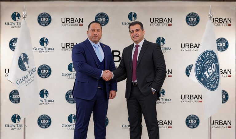 شركة «Urban Expansion» تحصل على شهادتي «ISO 14001» و«ISO 41001» لمشروع «GLOW TERRA TOWERS»