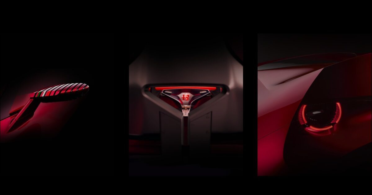 ألفا روميو تكشف عن التفاصيل الأولى لسيارتها الاختبارية الجديدة “Cuorerosso”