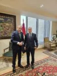 سفير تركيا يزور السفير إيهاب سليمان لتهنئته بتوليه منصب نائب وزير الخارجية المصرية لشؤون البروتوكول
