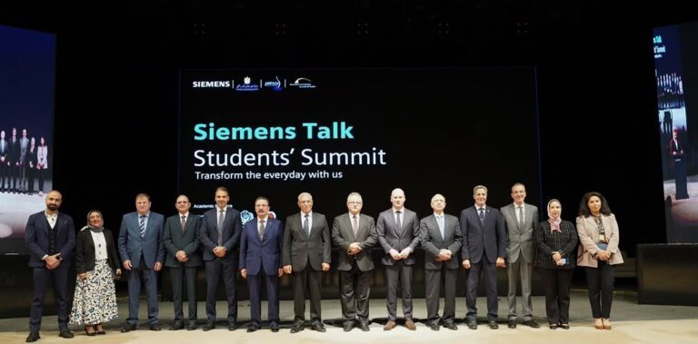 سيمنس تحتفل بمرور 125 عامًا في مصر وتنظم النسخة الثانية من الملتقى الطلابي “Siemens Talk” في مكتبة الإسكندرية بمشاركة شباب المبتكرين من كبرى الجامعات المصرية